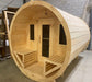 True North 8 Person 10' Long Barrel Sauna True North Saunas