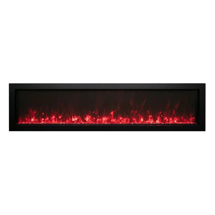 Remii 65" Extra Slim Indoor/Outdoor Electric Built-in Electric Fireplace