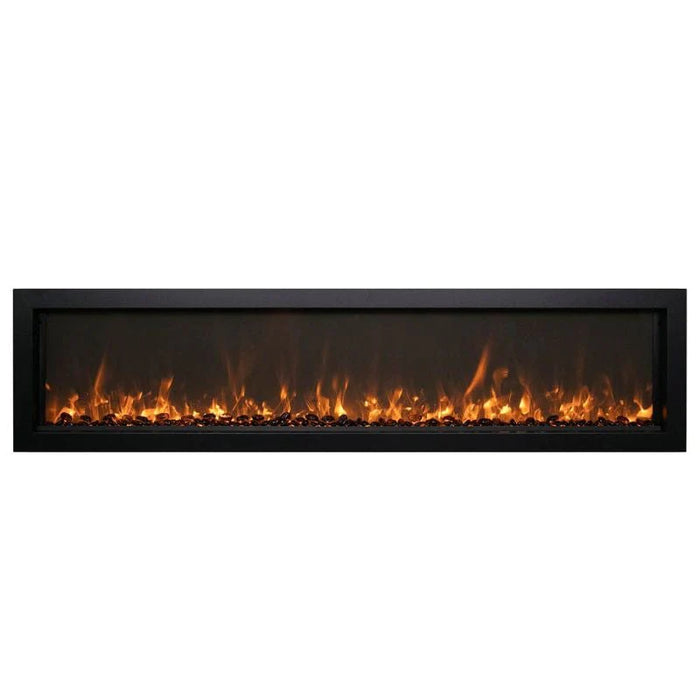 Remii 65" Extra Slim Indoor/Outdoor Electric Built-in Electric Fireplace