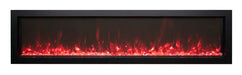 Remii 35" Extra Slim Indoor/Outdoor Electric Built-in Electric Fireplace Remii