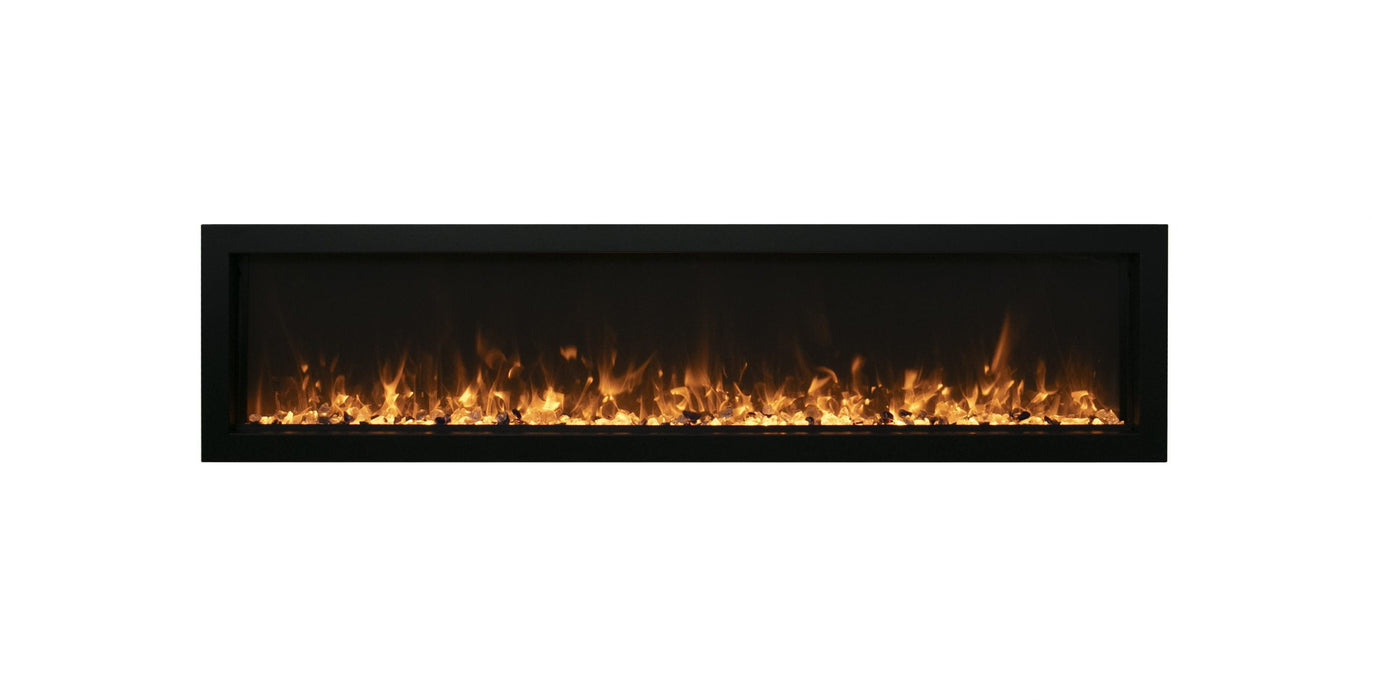 Remii 45" Extra Slim Indoor/Outdoor Electric Built-in Electric Fireplace