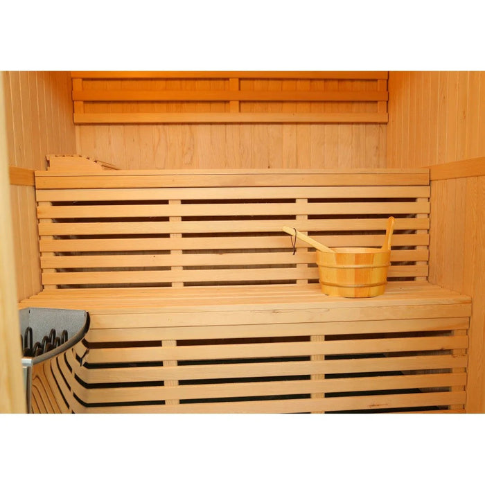 SunRay Tiburon 4-Person Indoor Traditional Sauna HL400SN