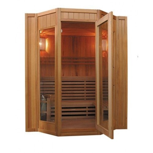SunRay Tiburon 4-Person Indoor Traditional Sauna HL400SN