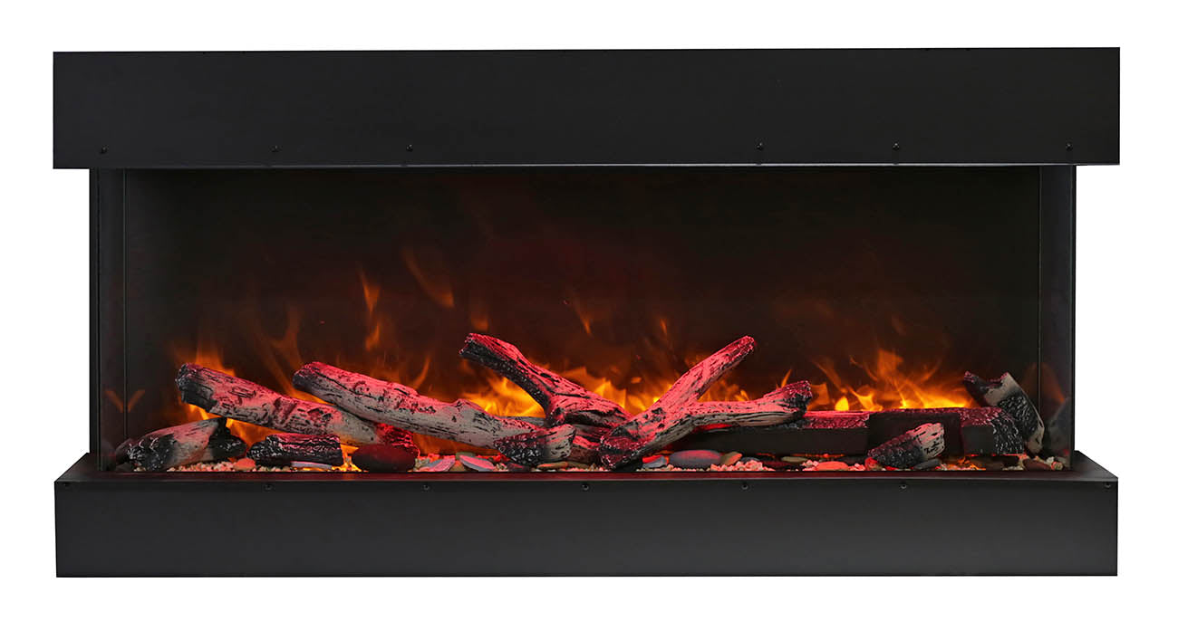Remii 60" 3 Sided Electric Fireplace – 10 5/8" Depth