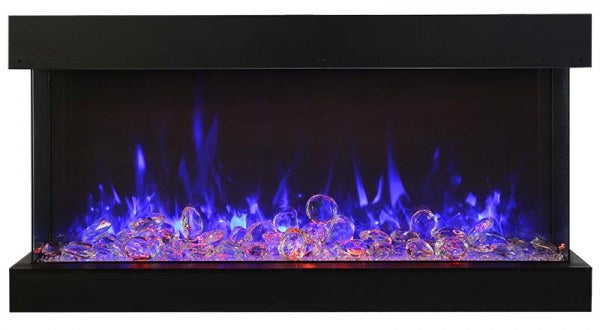 Amantii 72-TRV-XT-XL Smart Indoor-Outdoor 3-Sided Fireplace