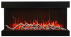 Amantii 88-TRV-XT-XL Smart Indoor-Outdoor 3-Sided Fireplace Amantii