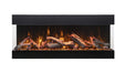 Amantii TRV-85-BESPOKE 3-sided electric fireplace Amantii