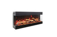 Amantii TRV-85-BESPOKE 3-sided electric fireplace Amantii