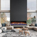 Amantii TRV-85-BESPOKE 3-sided electric fireplace Amantii