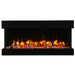 Remii 72" 3 Sided Electric Fireplace – 10 5/8" Depth Remii