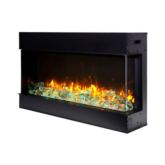 Remii 72" 3 Sided Electric Fireplace – 10 5/8" Depth