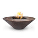 The Outdoor Plus 48" Cazo Copper Fire Pit - Wide Ledge The Outdoor Plus