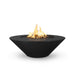 The Outdoor Plus 48'' Cazo GFRC Wide Ledge Round Fire Pit - Natural Gas The Outdoor Plus