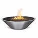 The Outdoor Plus 48" Cazo SS Fire Pit - Narrow Ledge The Outdoor Plus