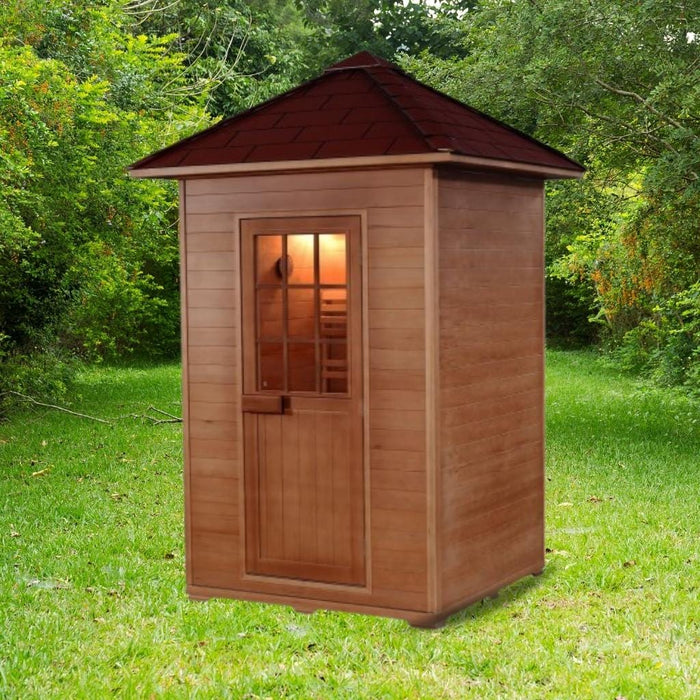 SunRay Eagle 2-Person Outdoor Traditional Sauna HL200D1 SunRay