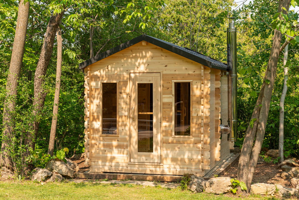 Dundalk CT Georgian 2-6 Cabin Sauna with Changeroom CTC88CW
