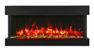 Amantii 40-TRV-SLIM Smart Indoor-Outdoor 3-Sided Fireplace Amantii