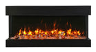 Amantii 40-TRV-SLIM Smart Indoor-Outdoor 3-Sided Fireplace Amantii