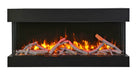 Remii 40" 3 Sided Electric Fireplace – 10 5/8" Depth Remii