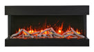 Remii 60" 3 Sided Electric Fireplace – 10 5/8" Depth Electric Fireplace Remii