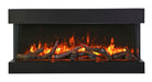 Remii 40" 3 Sided Electric Fireplace – 10 5/8" Depth Remii