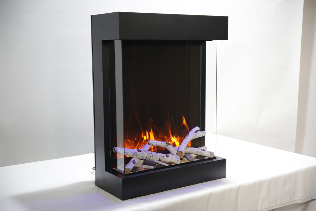 Amantii Cube 2025WM Tru-View Smart 3-sided electric fireplace