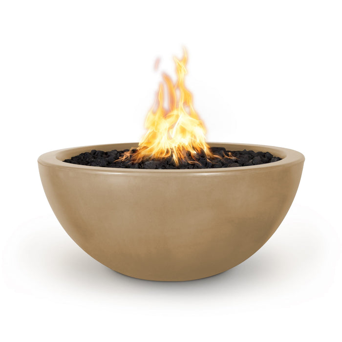 The Outdoor Plus 38" Luna GFRC Concrete Round Fire Bowl The Outdoor Plus