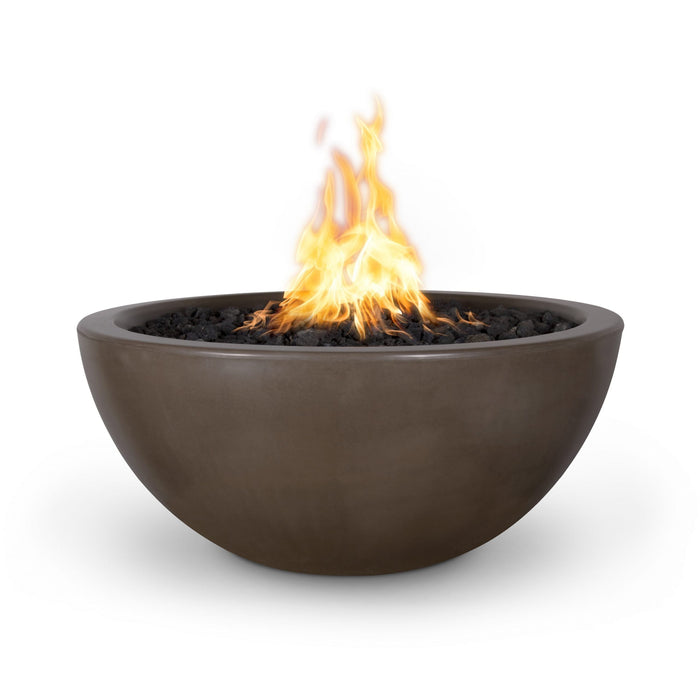 The Outdoor Plus 38" Luna GFRC Concrete Round Fire Bowl The Outdoor Plus