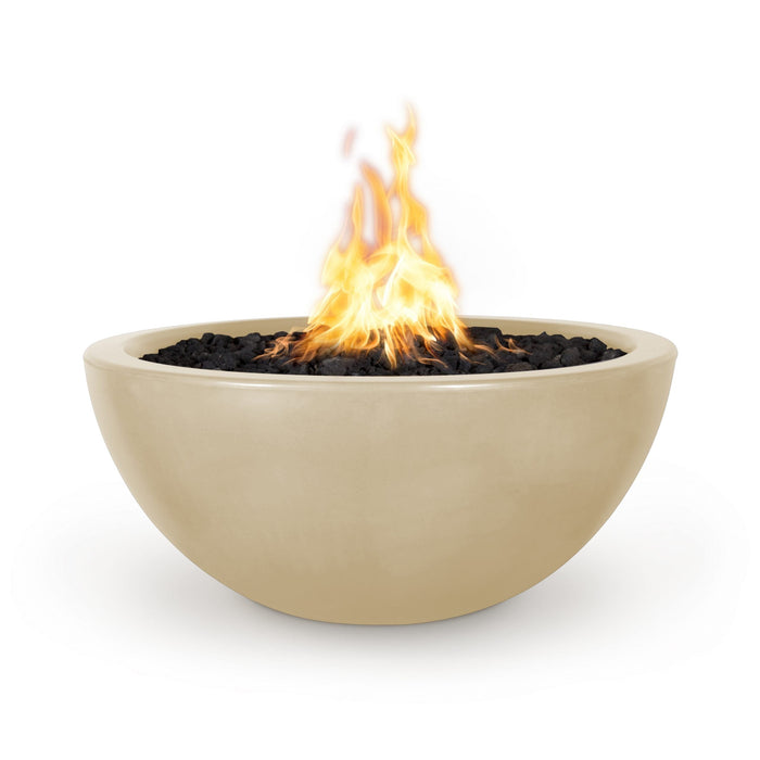 The Outdoor Plus 38" Luna GFRC Concrete Round Fire Bowl The Outdoor Plus