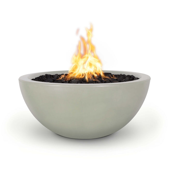 The Outdoor Plus 38" Luna GFRC Concrete Round Fire Bowl The Outdoor Plus