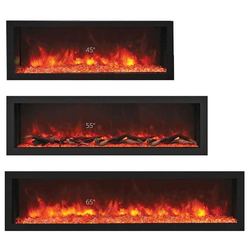 Remii 45" DEEP Built-in Indoor/Outdoor Electric Fireplace Electric Fireplace Remii