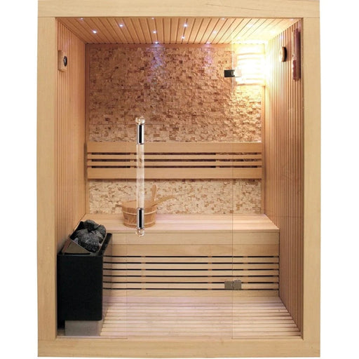SunRay Rockledge 2-Person Luxury Traditional Sauna 200LX Indoor Sauna SunRay