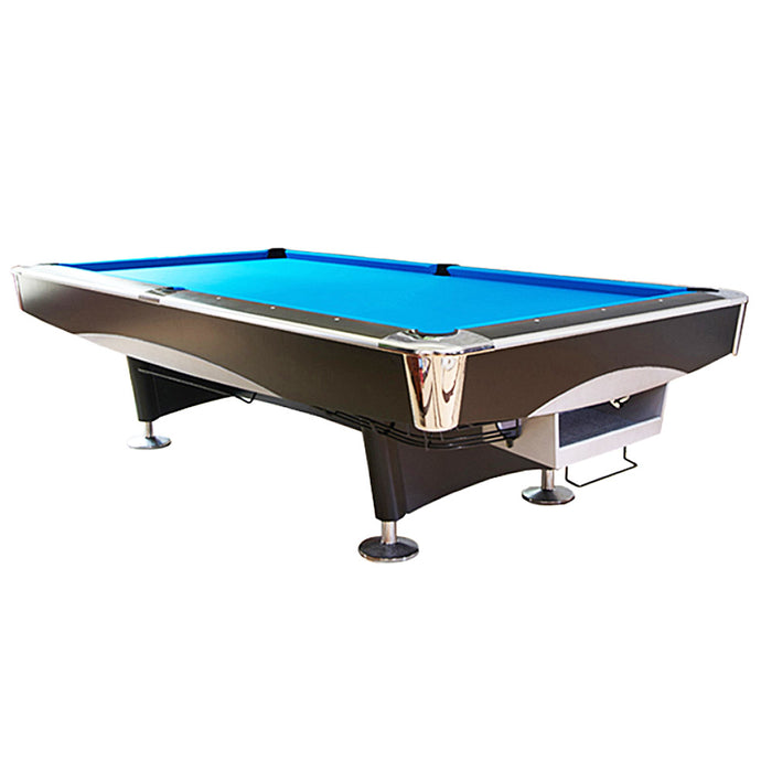 9FT Slate Superior 9 Ball Pool Table Blue Felt