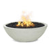 The Outdoor Plus 48" Sedona Narrow Ledge Concrete Liquid Propane Fire Pit The Outdoor Plus