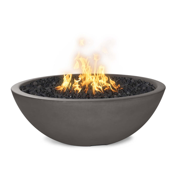 The Outdoor Plus 48" Sedona Narrow Ledge Concrete Liquid Propane Fire Pit The Outdoor Plus