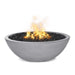 The Outdoor Plus 48" Sedona Narrow Ledge Concrete Natural Gas Fire Pit The Outdoor Plus