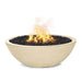 The Outdoor Plus 48" Sedona Narrow Ledge Concrete Liquid Propane Fire Pit The Outdoor Plus