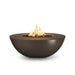 The Outdoor Plus 48" Sedona Wide Ledge Concrete Fire Pit - Natural Gas The Outdoor Plus