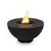 The Outdoor Plus 37" Sienna GFRC Concrete Round Natural Gas Fire Pit The Outdoor Plus