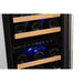 Smith & Hanks RW88DR 32 Bottle Dual Zone Wine Cooler Smith & Hanks