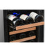 Smith & Hanks RW88DR 32 Bottle Dual Zone Wine Cooler Smith & Hanks