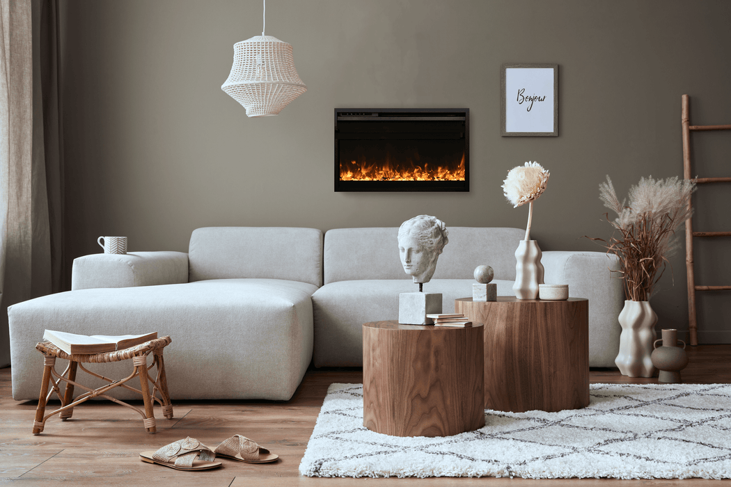 Amantii TRD-26-XS Smart Traditional extra-slim electric fireplace insert