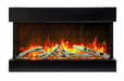 Amantii 72-TRV-SLIM Smart Indoor-Outdoor 3-Sided Fireplace Amantii