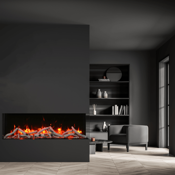 Amantii 60-TRV-SLIM Smart Indoor-Outdoor 3-Sided Fireplace