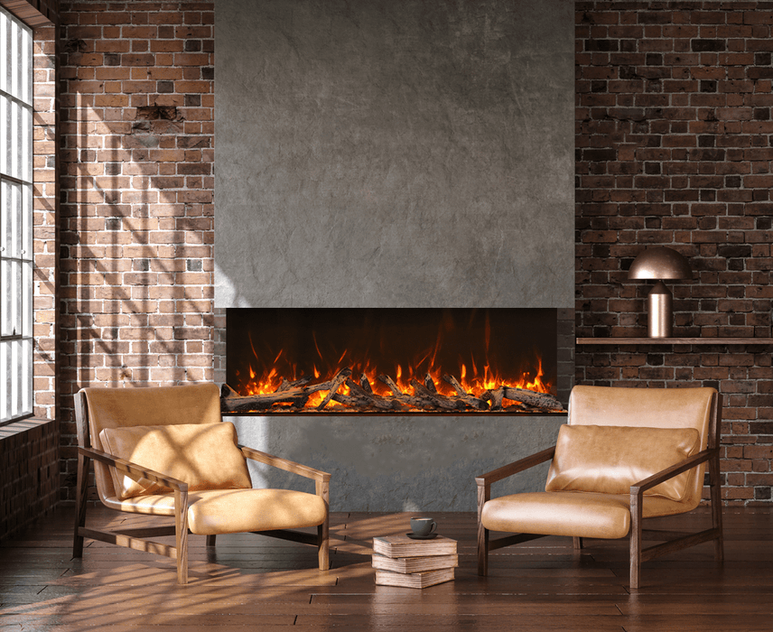 Amantii 88-TRV-XT-XL Smart Indoor-Outdoor 3-Sided Fireplace Amantii